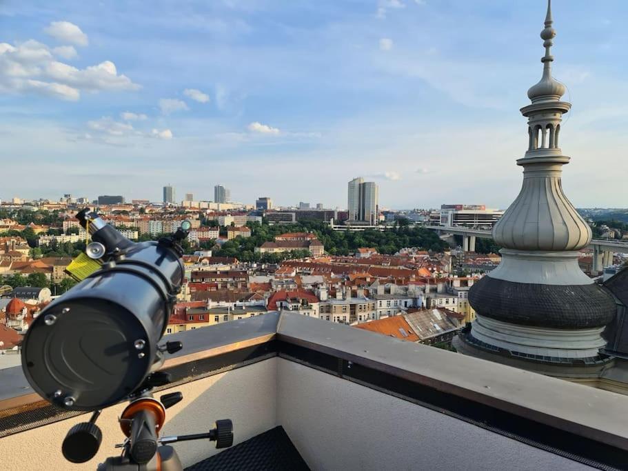 Luxury Rooftop Appartment With Fantastic Views Прага Екстериор снимка