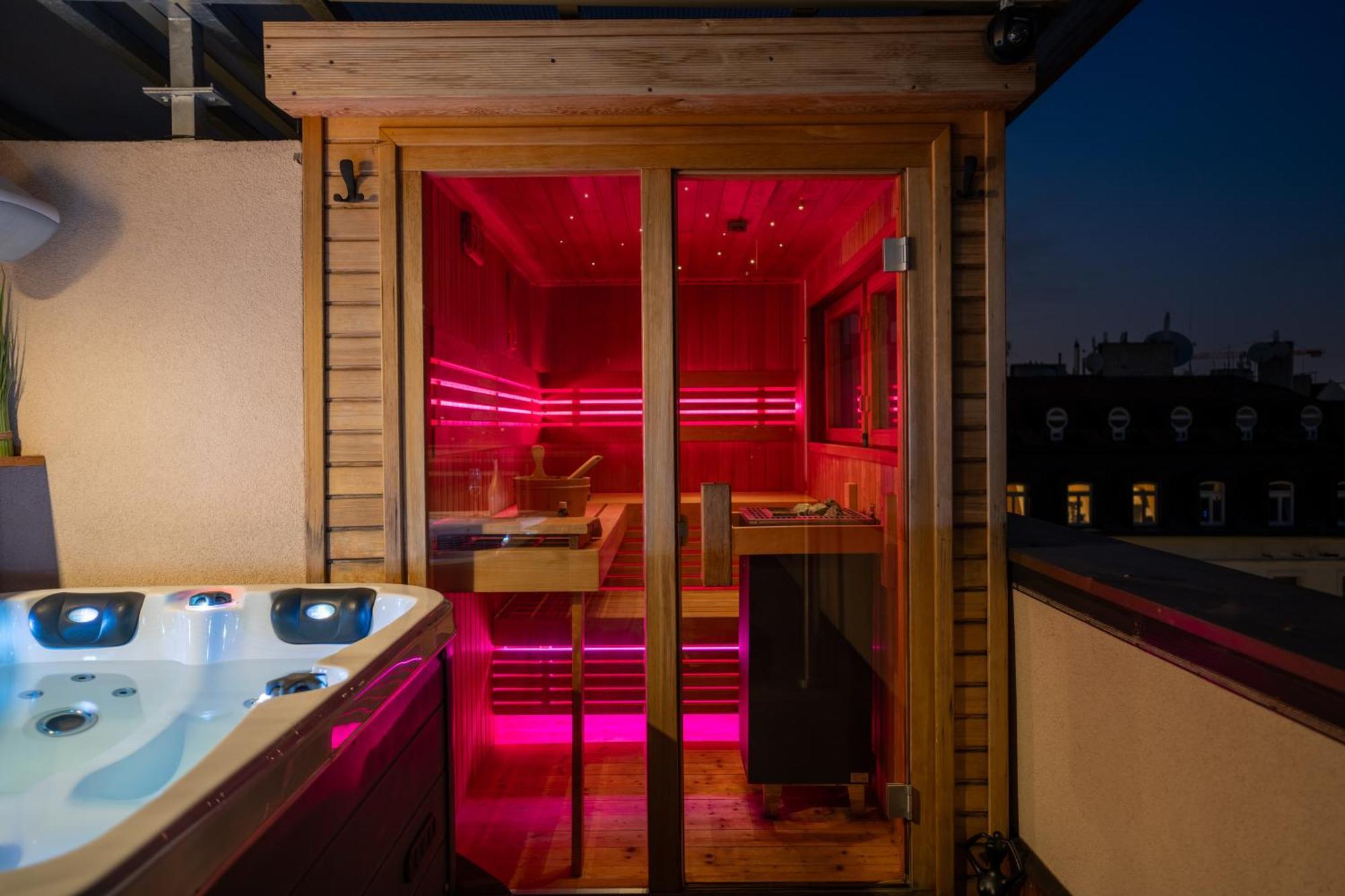 Luxury Rooftop Appartment With Fantastic Views Прага Екстериор снимка